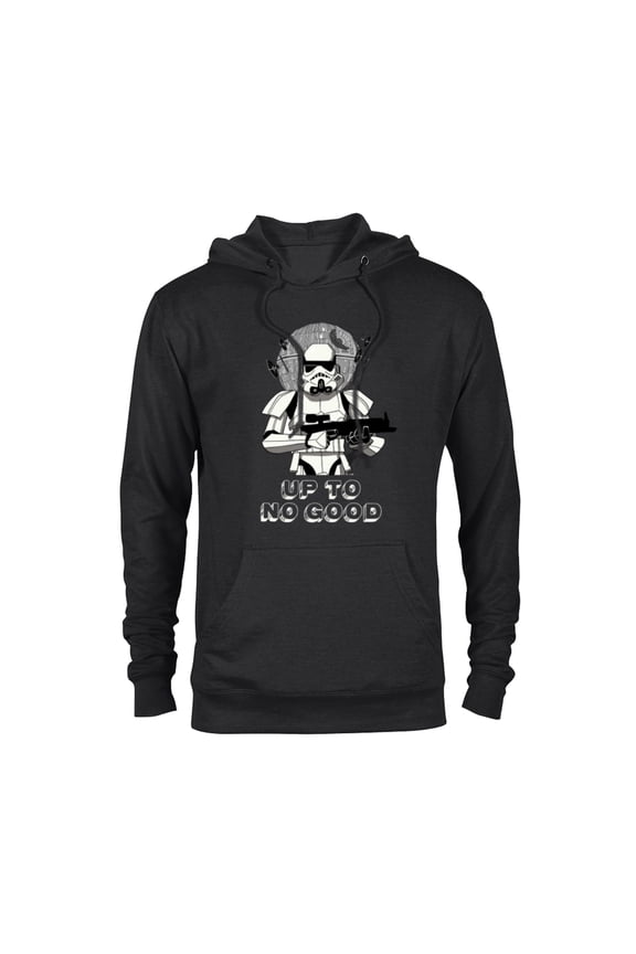Stormtrooper Empire Up to No Good - Pullover Hoodie for Adults - Customized-Black
