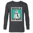 thumbnail image 1 of Star Wars Stormtrooper Employee of The Month - Long Sleeve T-Shirt for Men- Customized-Charcoal Heather, 1 of 5