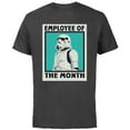 thumbnail image 1 of Star Wars Stormtrooper Employee of The Month - Short Sleeve Cotton T-Shirt for Adults- Customized-Charcoal, 1 of 5