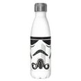 thumbnail image 1 of Star Wars Stormtrooper Face  Stainless Steel Water Bottle White 17 oz., 1 of 3