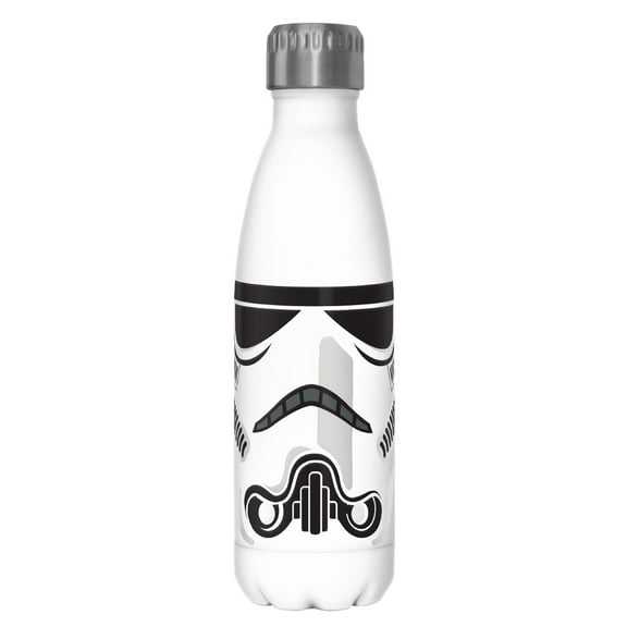 Star Wars Stormtrooper Face  Stainless Steel Water Bottle White 17 oz.
