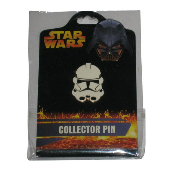 Star Wars Stormtrooper Helmet Mask Emblem Pin - (Revenge of The Sith 2005 Collection)