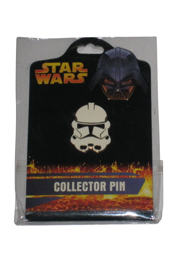 Stormtrooper Helmet Mask Emblem Pin - (Revenge of The Sith 2005 Collection)