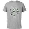 thumbnail image 1 of Star Wars Stormtrooper Helmets - Short Sleeve Cotton T-Shirt for Adults - Customized-Athletic Heather, 1 of 5