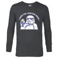 thumbnail image 1 of Star Wars Stormtrooper Look Sir Easter Egg Funny - Long Sleeve T-Shirt for Men - Customized-Charcoal Heather, 1 of 5