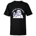 thumbnail image 1 of Star Wars Stormtrooper Look Sir Easter Egg Funny - Short Sleeve T-Shirt for Kids - Customized-Black, 1 of 5