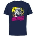 thumbnail image 1 of Star Wars Stormtrooper May the 4th Be With You 2024 - Short Sleeve Cotton T-Shirt for Adults - Customized-Navy, 1 of 5