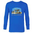 thumbnail image 1 of Star Wars Stormtrooper “Nope, Haven’t Seen Any Droids” Funny - Long Sleeve T-Shirt for Men - Customized-Navy, 1 of 5