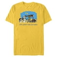 thumbnail image 1 of Star Wars Stormtrooper “Nope, Haven’t Seen Any Droids” Funny - Short Sleeve Blended T-Shirt for Adults - Customized-Yellow, 1 of 5
