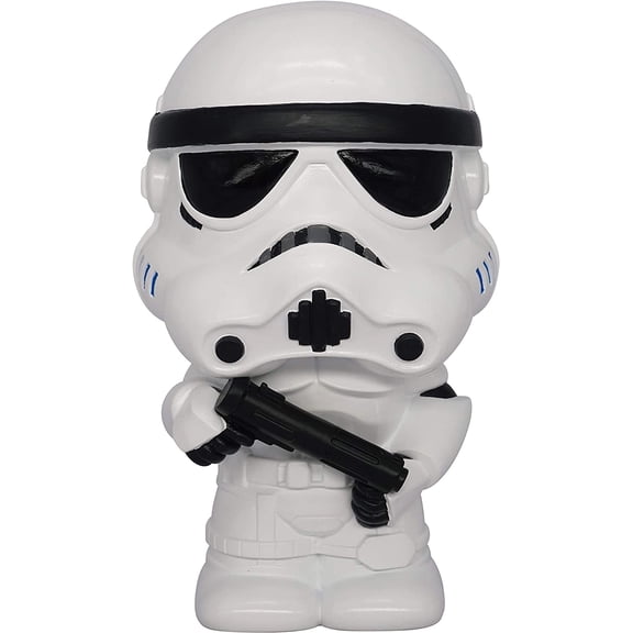 Star Wars Stormtrooper PVC Bank, White, Standard