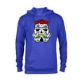 thumbnail image 1 of Star Wars Stormtrooper Roses Sugar Skull - Pullover Hoodie for Adults - Customized-Royal Heather, 1 of 5