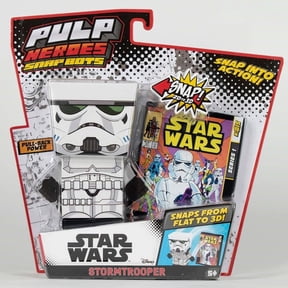 Star Wars Stormtrooper Snap Bot Pulp Heroes Pull Back Toy Collectible