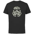 thumbnail image 1 of Star Wars Stormtrooper St Patrick’s Day Shamrocks Distressed - Short Sleeve Cotton T-Shirt for Adults - Customized-Black, 1 of 5