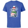 thumbnail image 1 of Star Wars Stormtrooper Up to Snow Good Funny Holiday - Short Sleeve Cotton T-Shirt for Adults -Customized-Royal Heather, 1 of 5