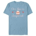 thumbnail image 1 of Star Wars Stormtrooper Valentine’s Day Our Love is Imperial - Short Sleeve Blended T-Shirt for Adults - Customized-Ocean Blue, 1 of 5