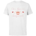 thumbnail image 1 of Star Wars Stormtrooper Valentine’s Day Our Love is Imperial - Short Sleeve Cotton T-Shirt for Adults - Customized-White, 1 of 5