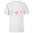 thumbnail image 1 of Star Wars Stormtrooper Valentine’s Day Our Love is Imperial - Short Sleeve T-Shirt for Kids - Customized-White, 1 of 5