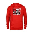 thumbnail image 1 of Star Wars Stormtroopers Droids We Were Looking For Comic - Pullover Hoodie for Adults - Customized-Red, 1 of 5