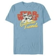 thumbnail image 1 of Star Wars Stormtroopers Galactic Friends - Short Sleeve Blended T-Shirt for Adults - Customized-Ocean Blue, 1 of 5
