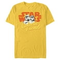thumbnail image 1 of Star Wars Stormtroopers Galactic Friends - Short Sleeve Blended T-Shirt for Adults - Customized-Yellow, 1 of 5