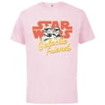 thumbnail image 1 of Star Wars Stormtroopers Galactic Friends - Short Sleeve Cotton T-Shirt for Adults - Customized-Soft Pink, 1 of 5