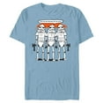 thumbnail image 1 of Star Wars Stormtroopers Have Feelings Too - Short Sleeve Blended T-Shirt for Adults - Customized-Ocean Blue, 1 of 5