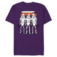 thumbnail image 1 of Star Wars Stormtroopers Have Feelings Too - Short Sleeve Blended T-Shirt for Adults - Customized-Purple, 1 of 5