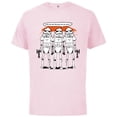 thumbnail image 1 of Star Wars Stormtroopers Have Feelings Too - Short Sleeve Cotton T-Shirt for Adults - Customized-Soft Pink, 1 of 5
