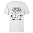 thumbnail image 1 of Star Wars Stormtroopers Have Feelings Too - Short Sleeve T-Shirt for Kids - Customized-White, 1 of 5