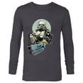 thumbnail image 1 of Star Wars Stormtroopers in Action - Long Sleeve T-Shirt for Men - Customized-Charcoal Heather, 1 of 5