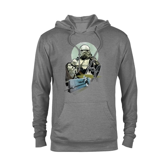 Star Wars Stormtroopers in Action - Pullover Hoodie for Adults - Customized-Athletic Heather