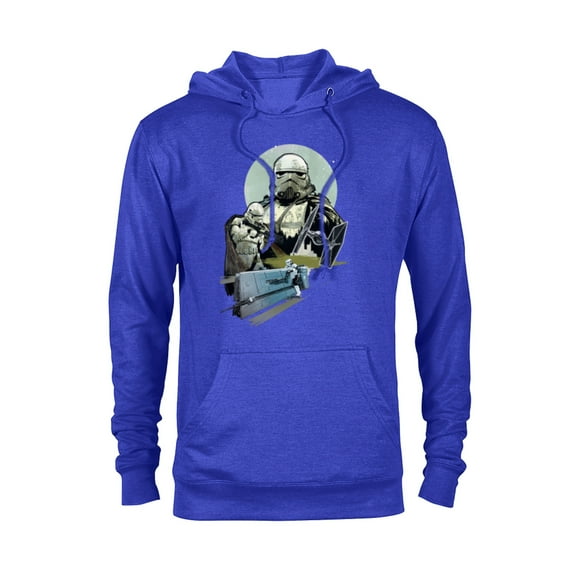 Star Wars Stormtroopers in Action - Pullover Hoodie for Adults - Customized-Navy