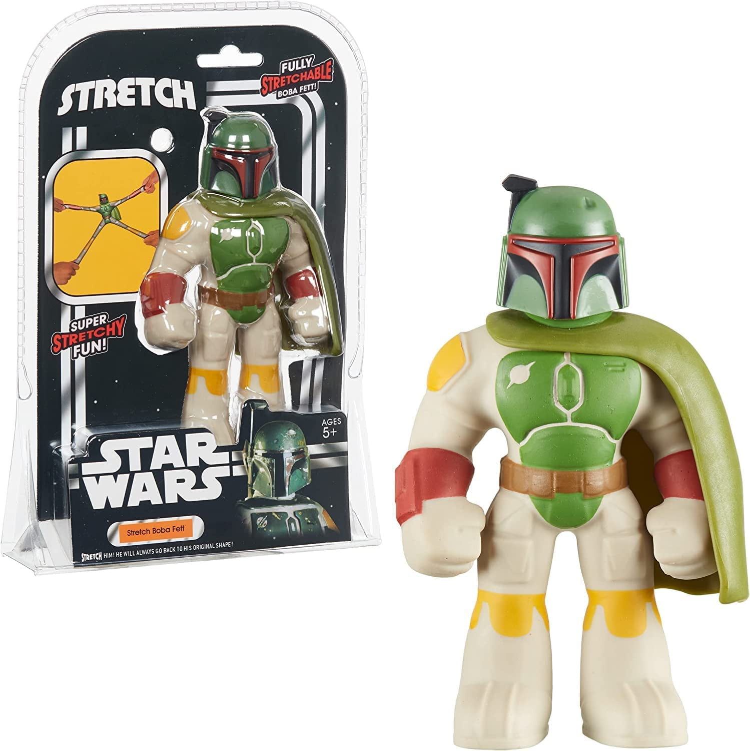 Star Wars Stretch Armstrong Boba Fett Figure - Walmart.com