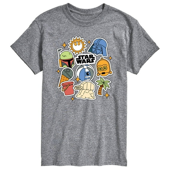 Star Wars - Summer Stickers - Men's Short Sleeve Tee