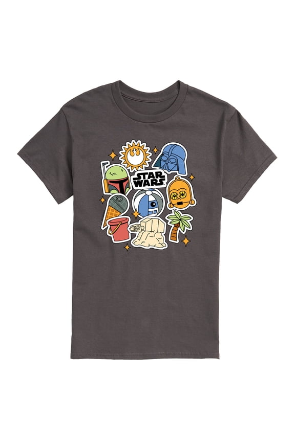 - Summer Stickers - Men's Short Sleeve Tee