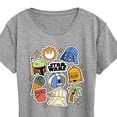 thumbnail image 1 of Star Wars - Summer Stickers - Women's Short Sleeve Graphic T-Shirt, 1 of 4