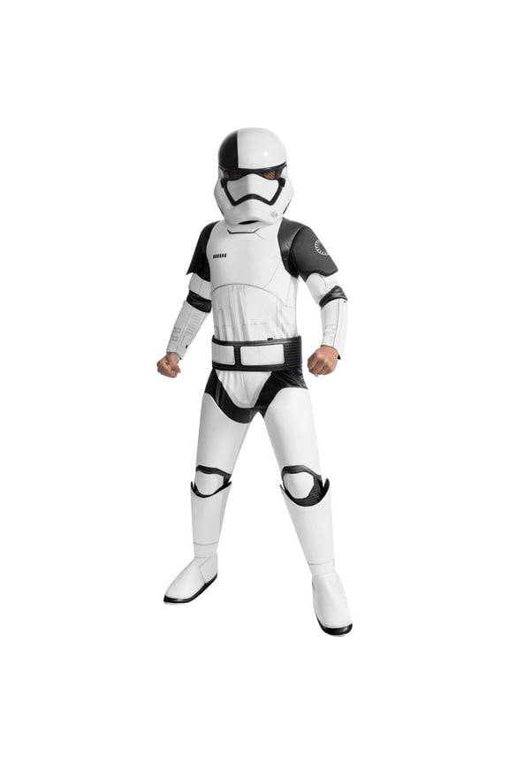 Super The Last Jedi Super Deluxe Executioner Trooper Boy's Halloween Fancy-Dress Costume for Child, S