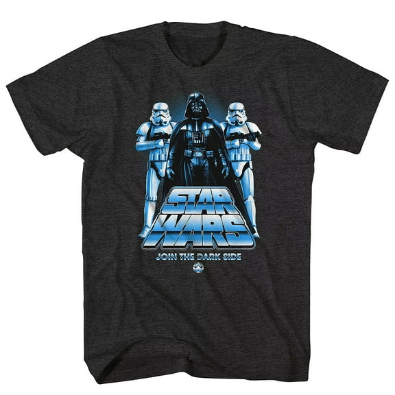 Star Wars T-Shirt Men's Join The Dark Side Adult Graphic Print Tee