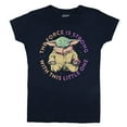 thumbnail image 1 of Star Wars T-Shirt Women's The Force Is Strong With This Little One Junior's Tee, 1 of 5
