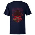 thumbnail image 1 of Star Wars TIE Fighter Pilot Imperial Birthday Squad Squadron - Short Sleeve T-Shirt for Kids - Customized-Navy, 1 of 5