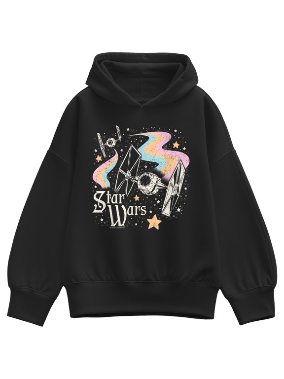 - TIE Fighters Celestial Ships Women's Oversized Fleece Hoodie Sweatshirt