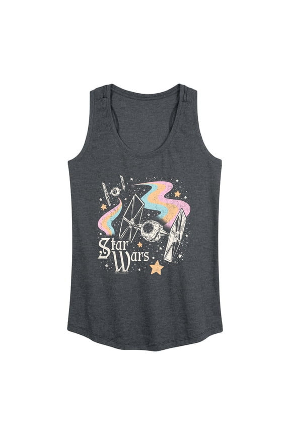 - TIE Fighters Celestial Ships - Women's Racerback Graphic Tank