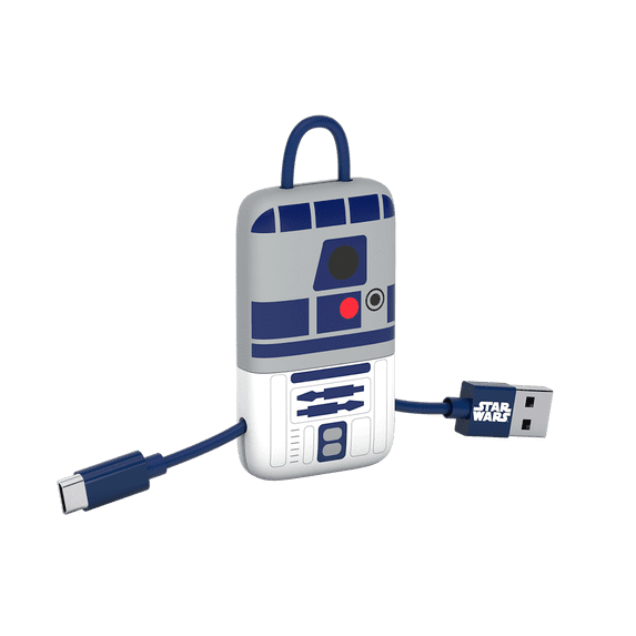 Star Wars TLJ R2D2 KeyLine Micro USB Cable 22cm
