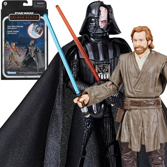 Star Wars TVC Obi-Wan Kenobi & Darth Vader Action Figures