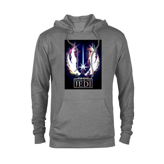 Star Wars Tales of the Jedi Ahsoka and Dooku Disney+ - Pullover Hoodie for Adults - Customized-Athletic Heather
