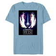 thumbnail image 1 of Star Wars Tales of the Jedi Ahsoka and Dooku Disney+ - Short Sleeve Blended T-Shirt for Adults - Customized-Ocean Blue, 1 of 5