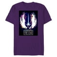 thumbnail image 1 of Star Wars Tales of the Jedi Ahsoka and Dooku Disney+ - Short Sleeve Blended T-Shirt for Adults - Customized-Purple, 1 of 5