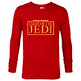 thumbnail image 1 of Star Wars Tales of the Jedi Series Logo Yellow Disney+ - Long Sleeve T-Shirt for Men - Customized-New Red, 1 of 5