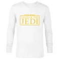 thumbnail image 1 of Star Wars Tales of the Jedi Series Logo Yellow Disney+ - Long Sleeve T-Shirt for Men - Customized-White, 1 of 5