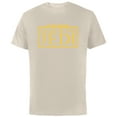 thumbnail image 1 of Star Wars Tales of the Jedi Series Logo Yellow Disney+ - Short Sleeve Cotton T-Shirt for Adults - Customized-Natural, 1 of 5